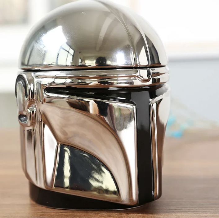 Chrome Helmet Mug